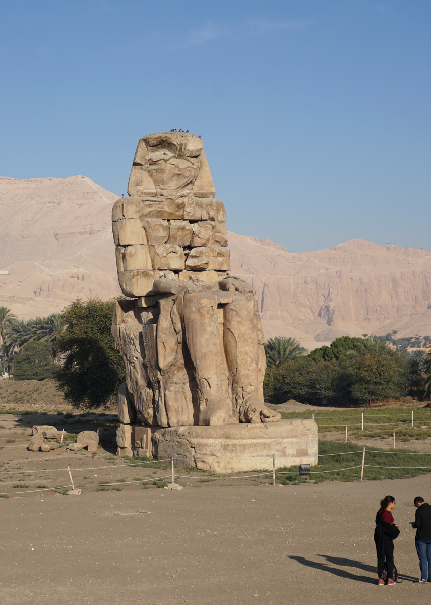 Luxor: East Bank, Colossus of Memnon (~1350 BC)
