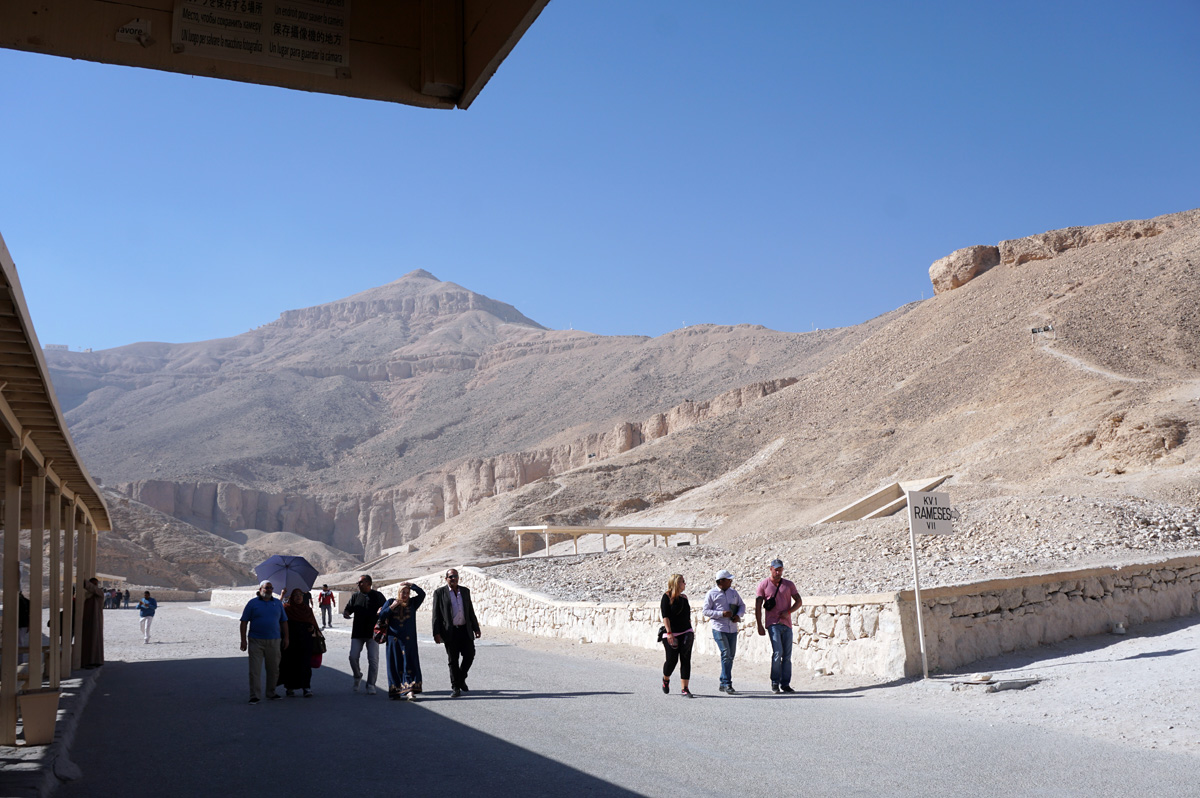 Luxor: East Bank, Entrance to Valley of the Kings