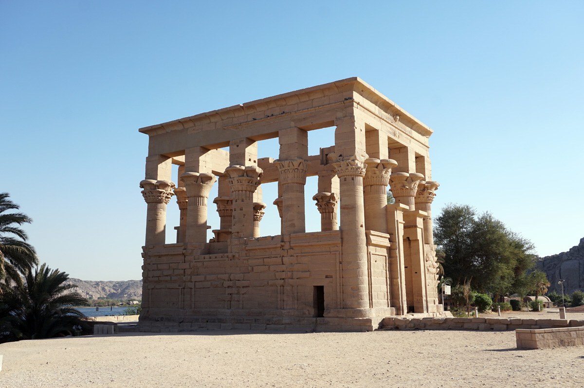 Relocated Philae Island, Trajan