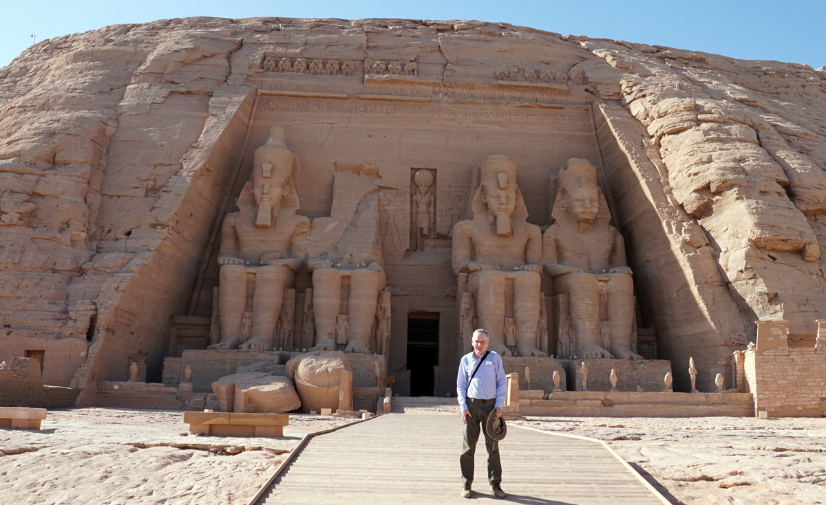 Abu Simbel, Scotsman at Abu Simbel