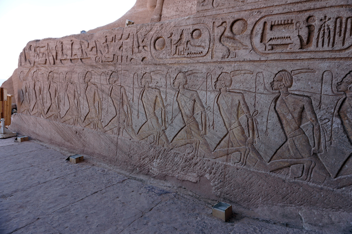 Abu Simbel, Pharoaoh