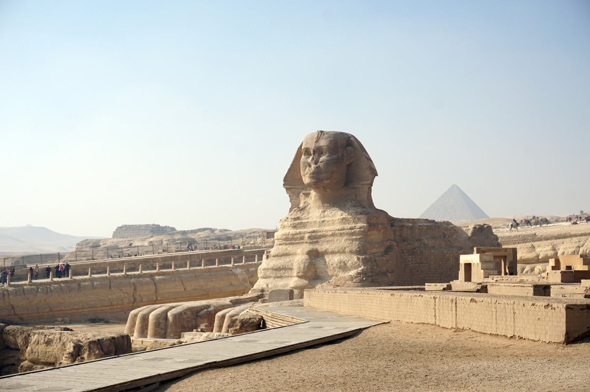 Giza: Pyramids & Sphinx