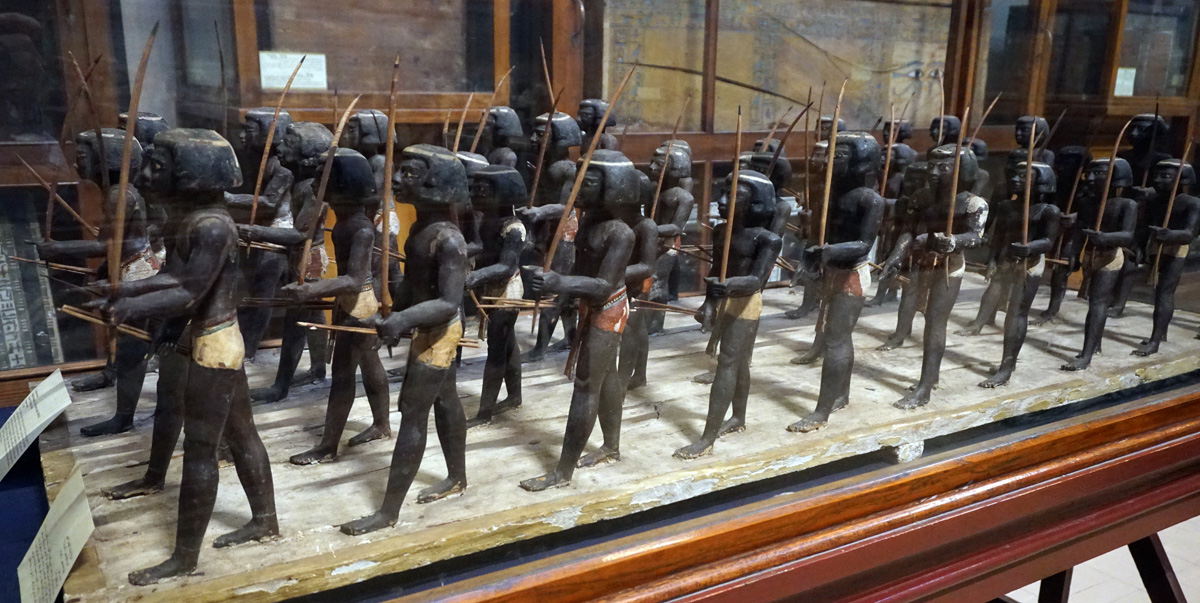 Egyptian Museum, Numbian Archers (~2000 BC)