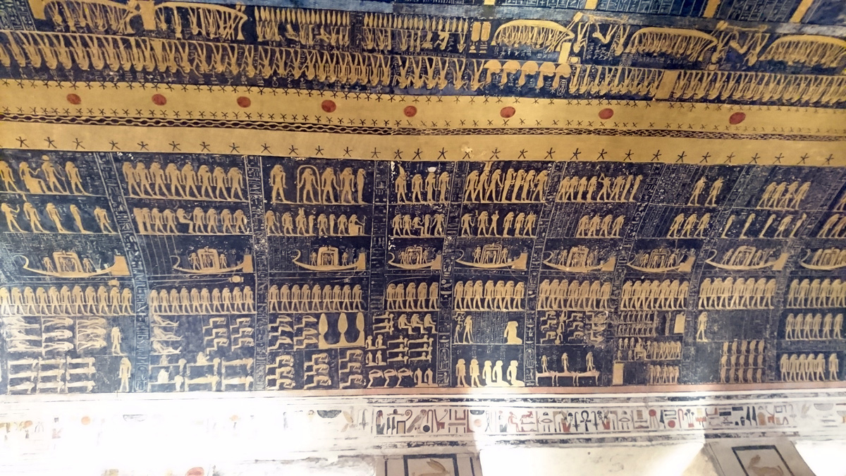 Luxor: East Bank, Tomb of Ramses VI: Ceiling