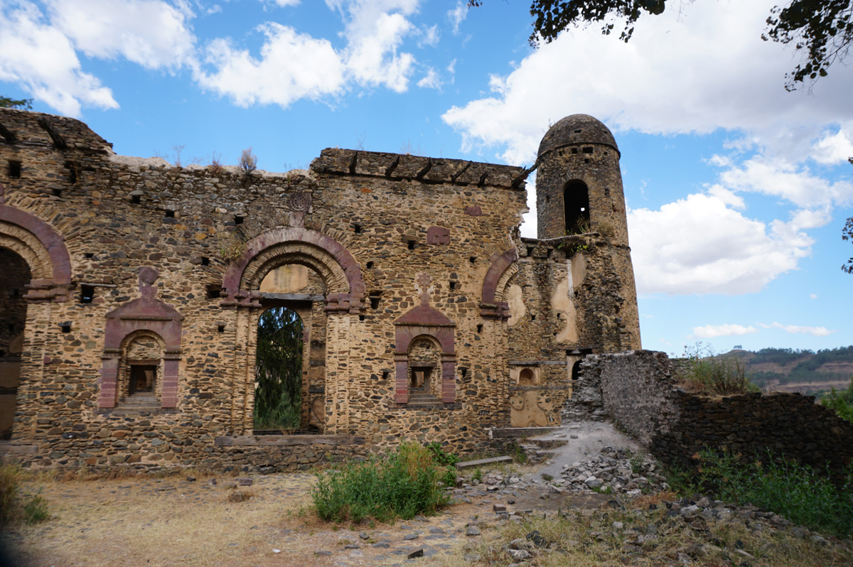 Around Gondar, Palace of the Dowager Empress Mentewab