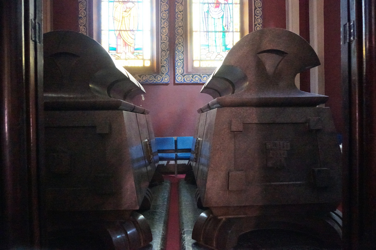 Addis Ababa, Tombs of Haile Selassie and his wife