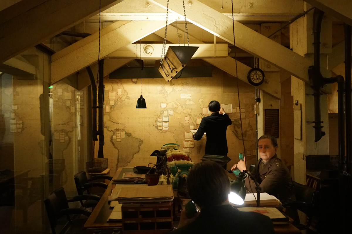 Churchill War Rooms, The Map Room