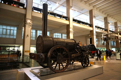 Stephenson's Rocket (1829), Science Museum, London, December 2016