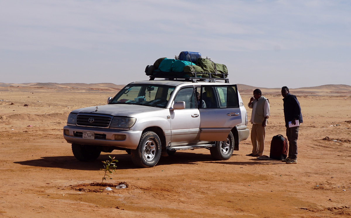 Sudan 2016, Our Faithful Toyota Hilux SUV