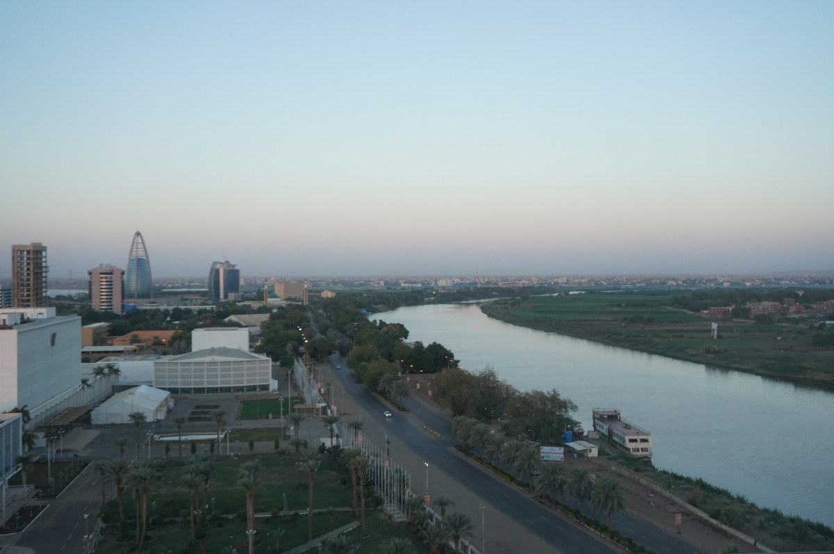 Khartoum, Blue Nile at Khartoum