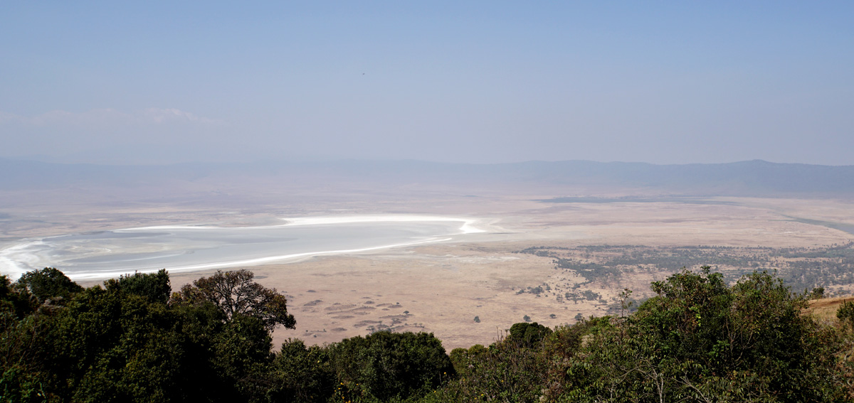 Tanzania 2016 - Ngorongoro Crater, View to Crater lake