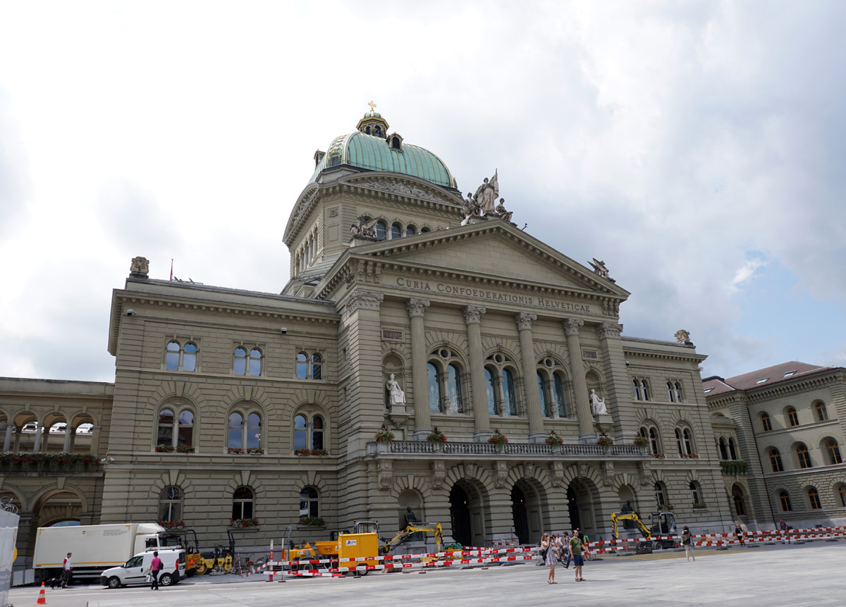 Bern, The Bundeshaus, the Swiss Parliament