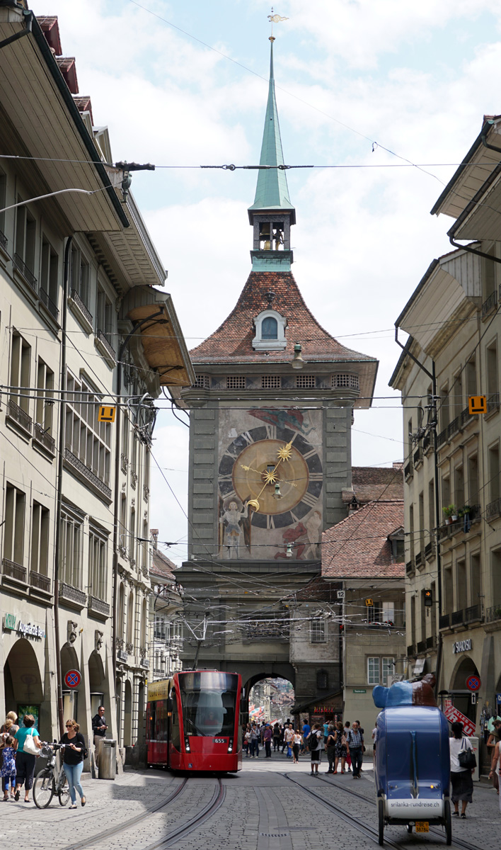 Bern, Zytglogge.  13th c Tower, 16th c Clock