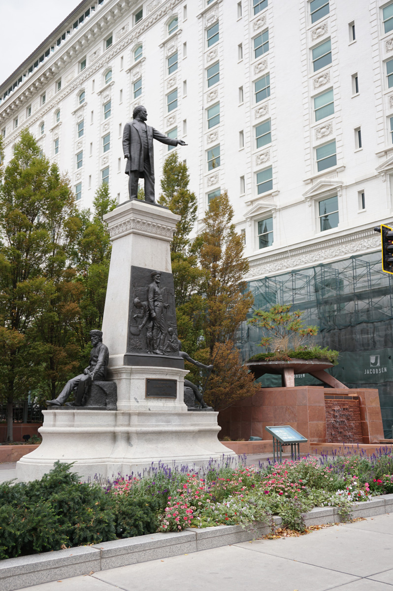 Salt Lake City, Brigham Young monument