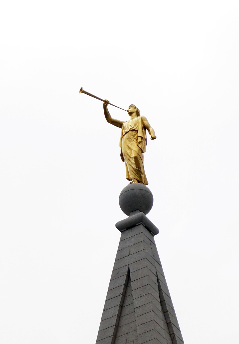 Salt Lake City, Angel Moroni, atop SLC Temple