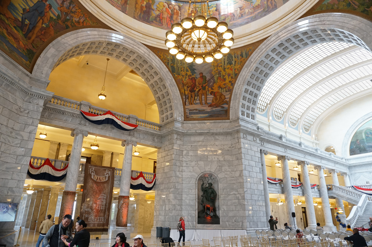 Salt Lake City, Utah State Capitol