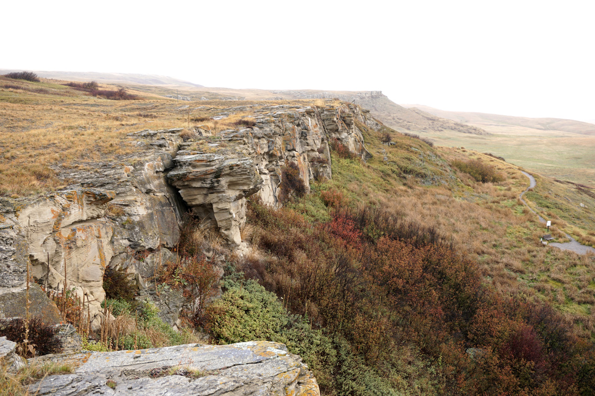 Canada, Head-Smashed-In Buffalo Jump Cliff