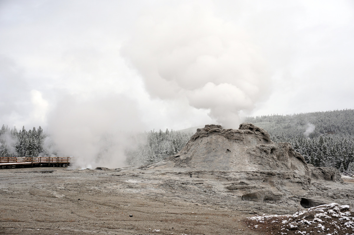 Upper Geyser Basin, Castle Geyser