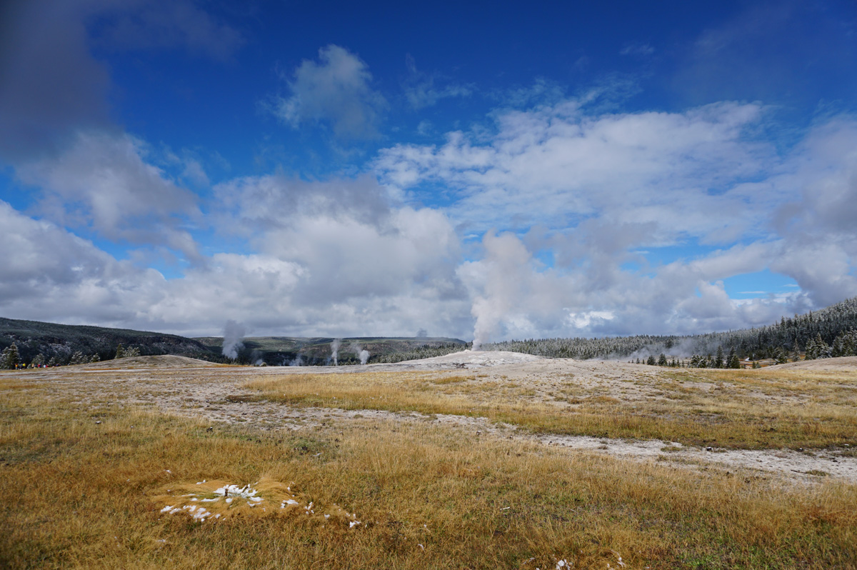 Old Faithful, Waiting for the Blast