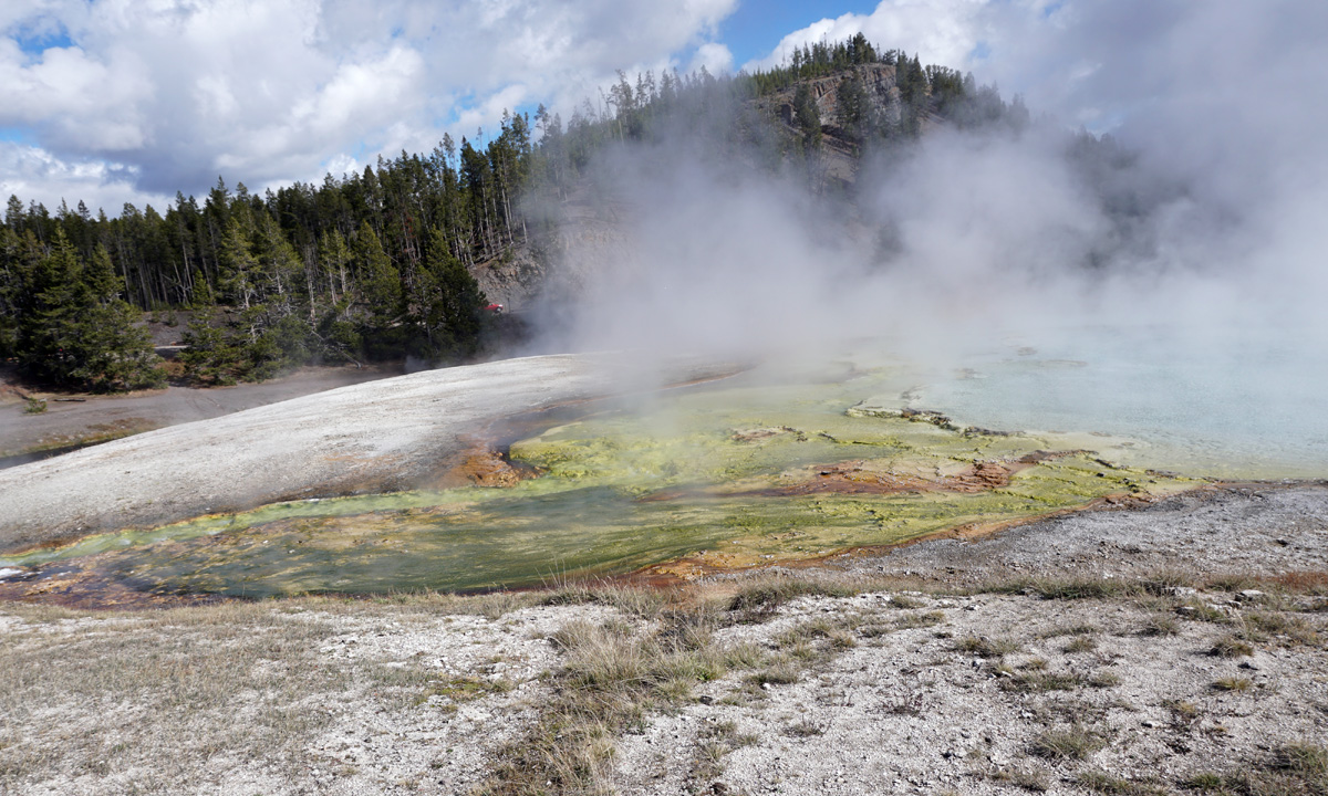 Middle Geyser Basin, Grand Prismatic Spring