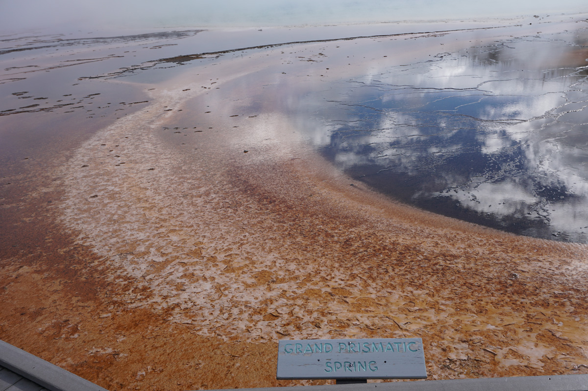 Middle Geyser Basin, Grand Prismatic Spring