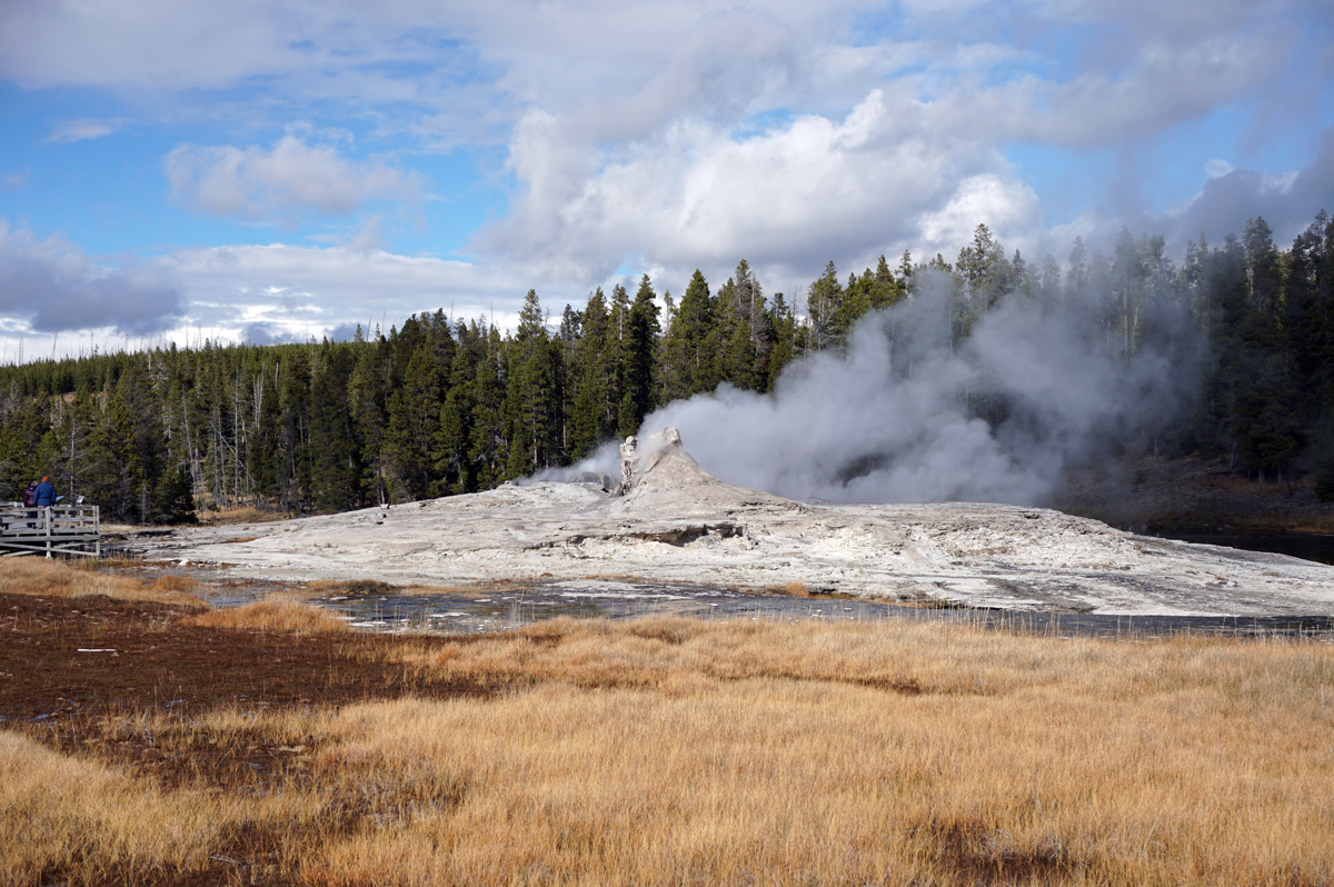 Upper Geyser Basin, Giant Geyser