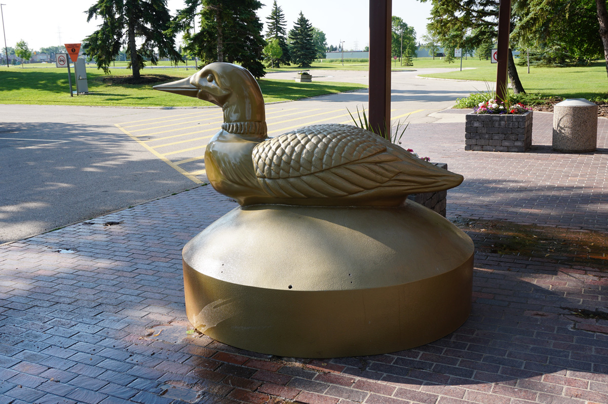 Winnipeg, Loonie at Royal Canadian Mint