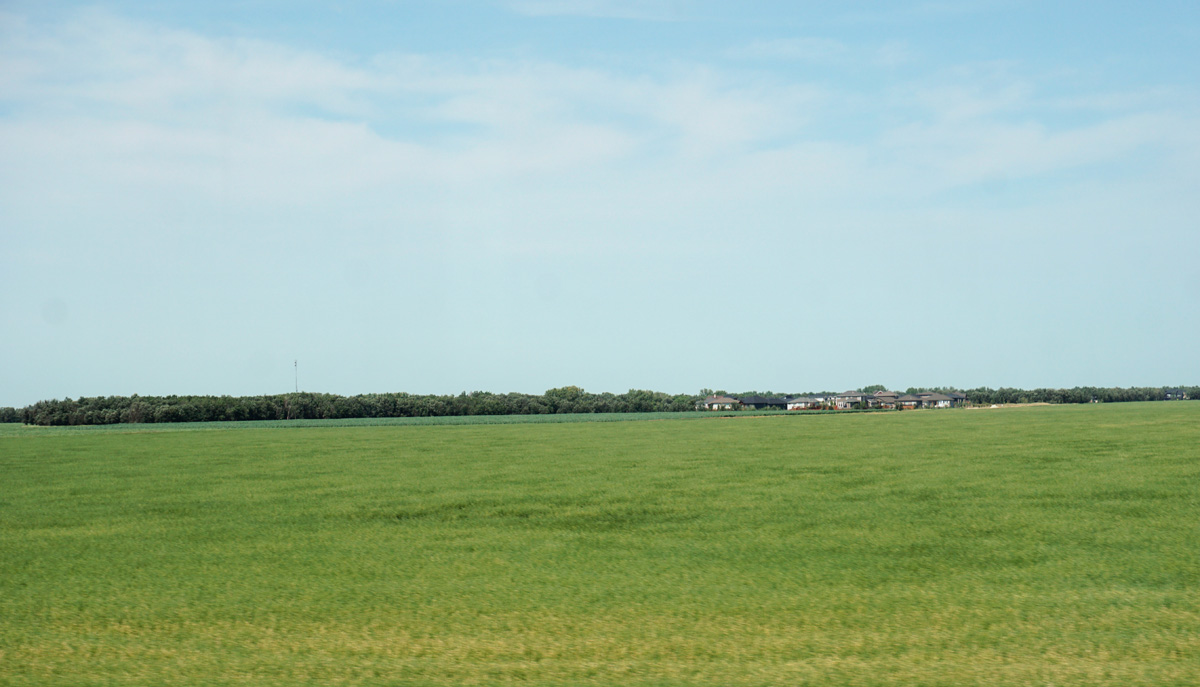 Winnipeg‑Vancouver, 10 Miles West of Winnipeg