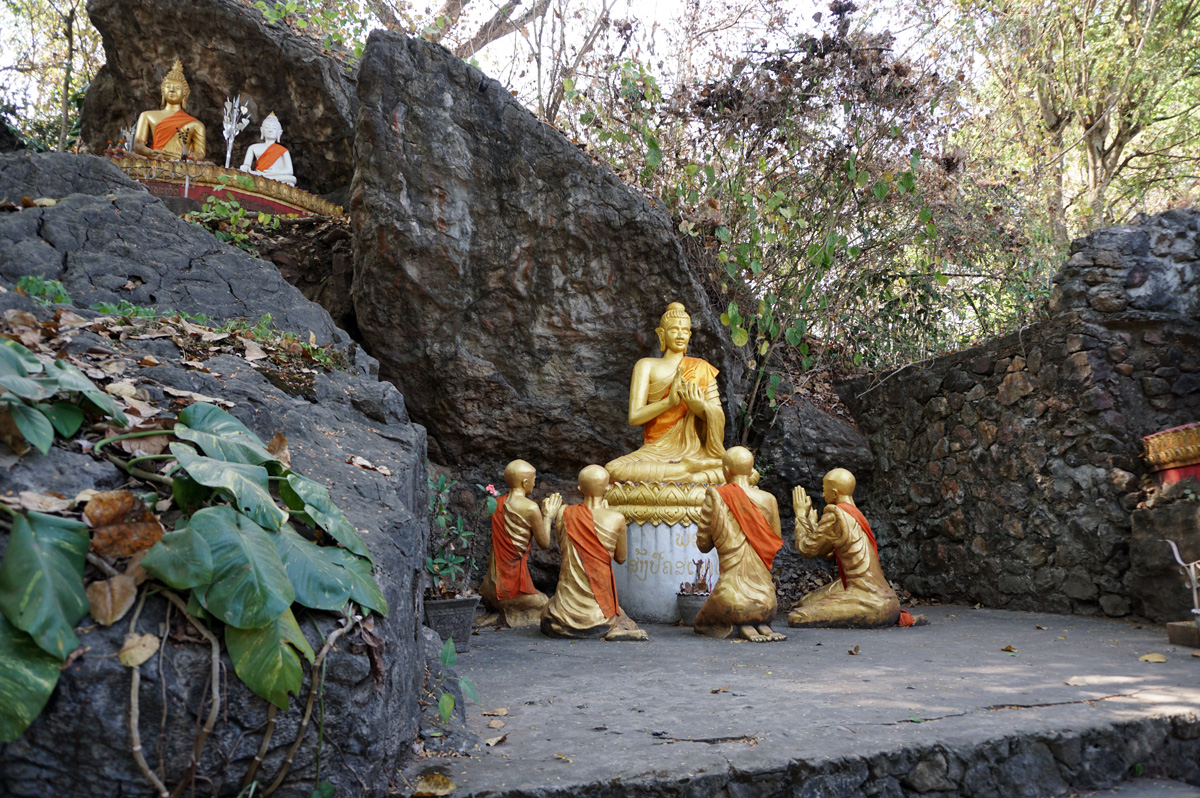 Luang Prabang, Up the Phu Si hill