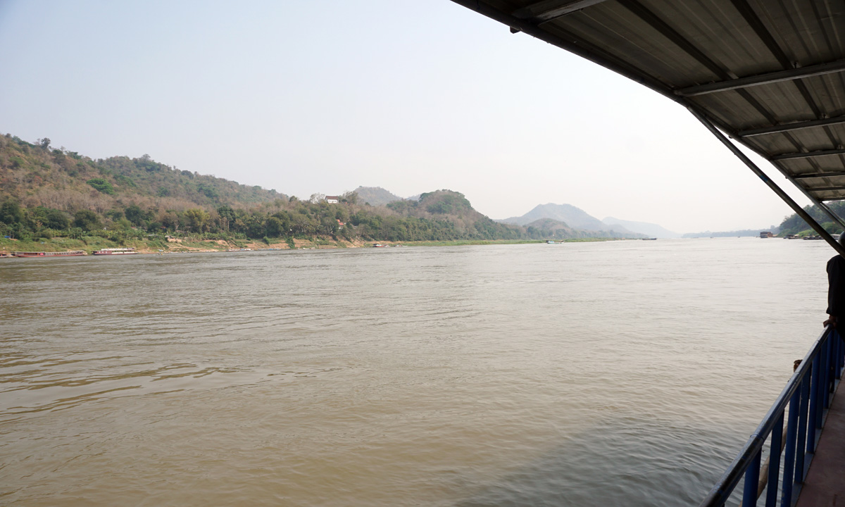 Luang Prabang, Ferrying across the Mekong