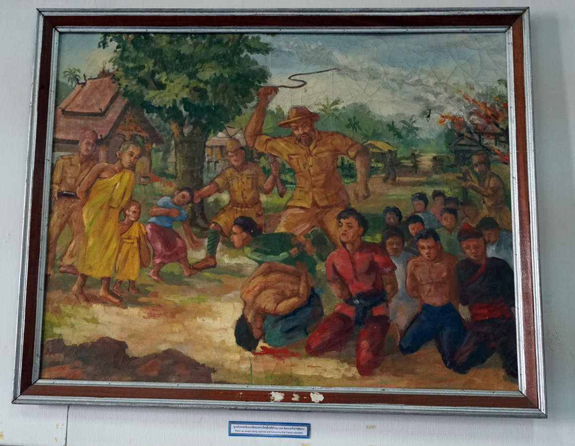 Laos National Museum, More Savage French