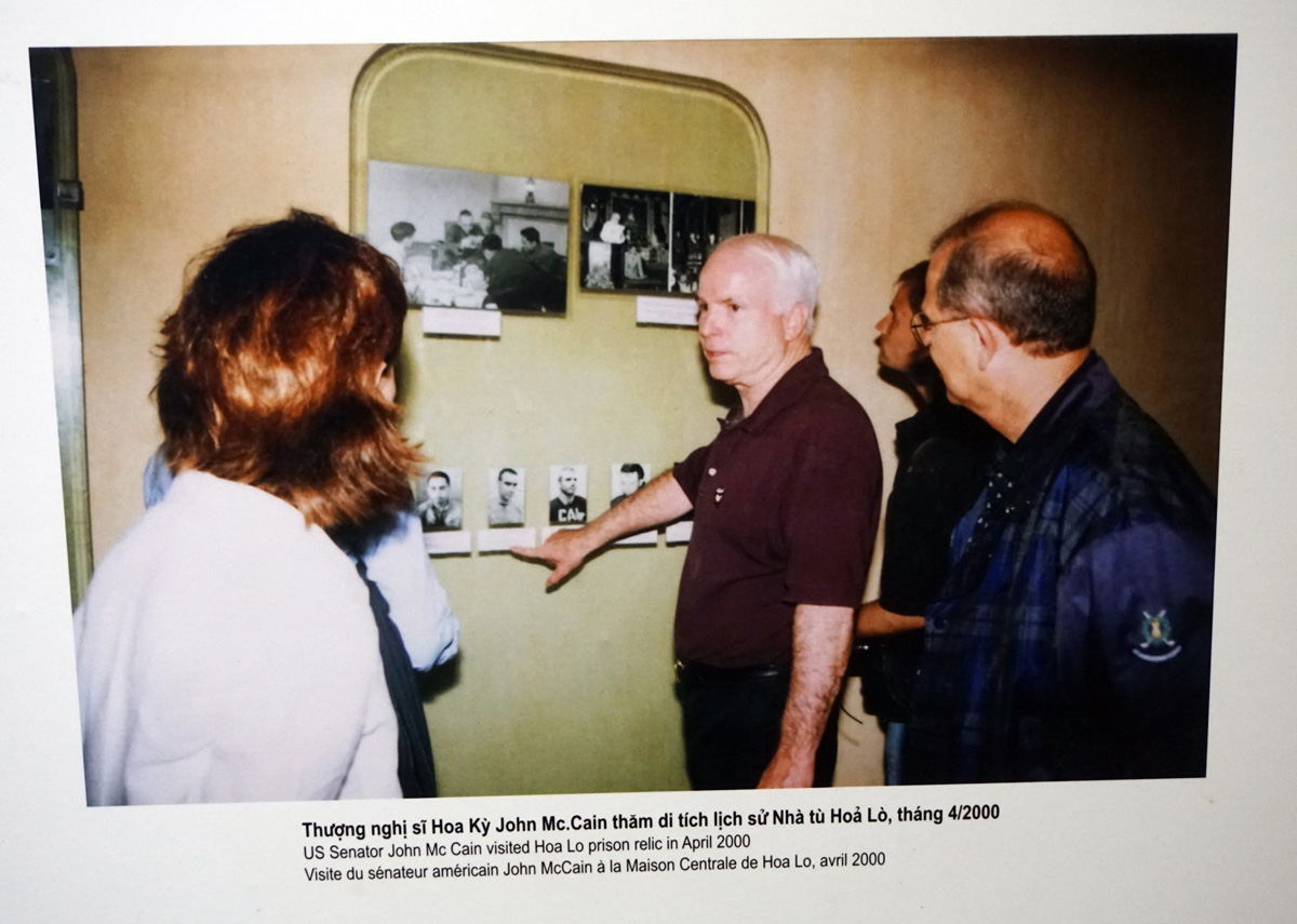 Hoa Lo Prison aka "Hanoi Hilton", McCain