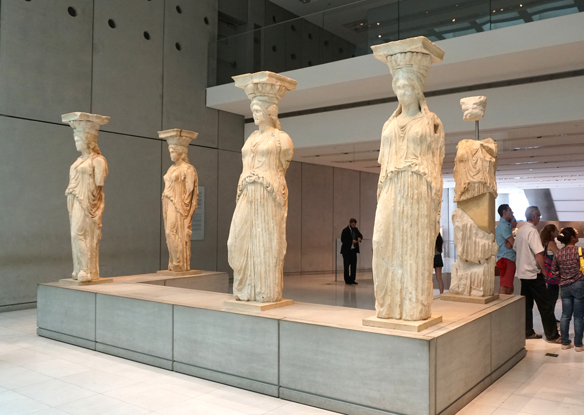 Acropolis Museum, The Caryatids