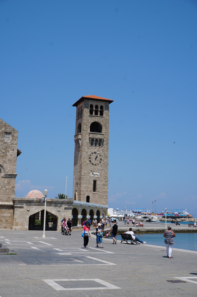 Around Rhodes, Harbor Tower