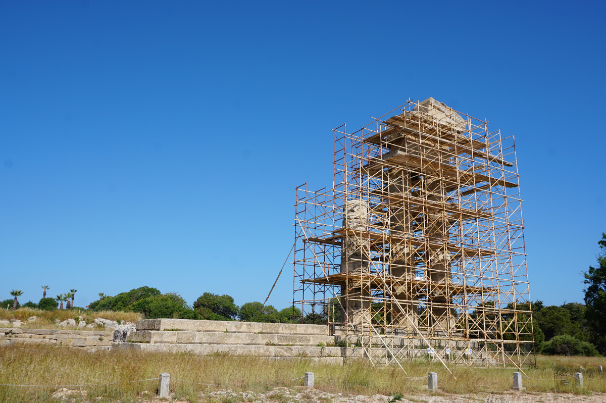 Around Rhodes, Rhodes Acropolis: Temple of Pythean Apollo