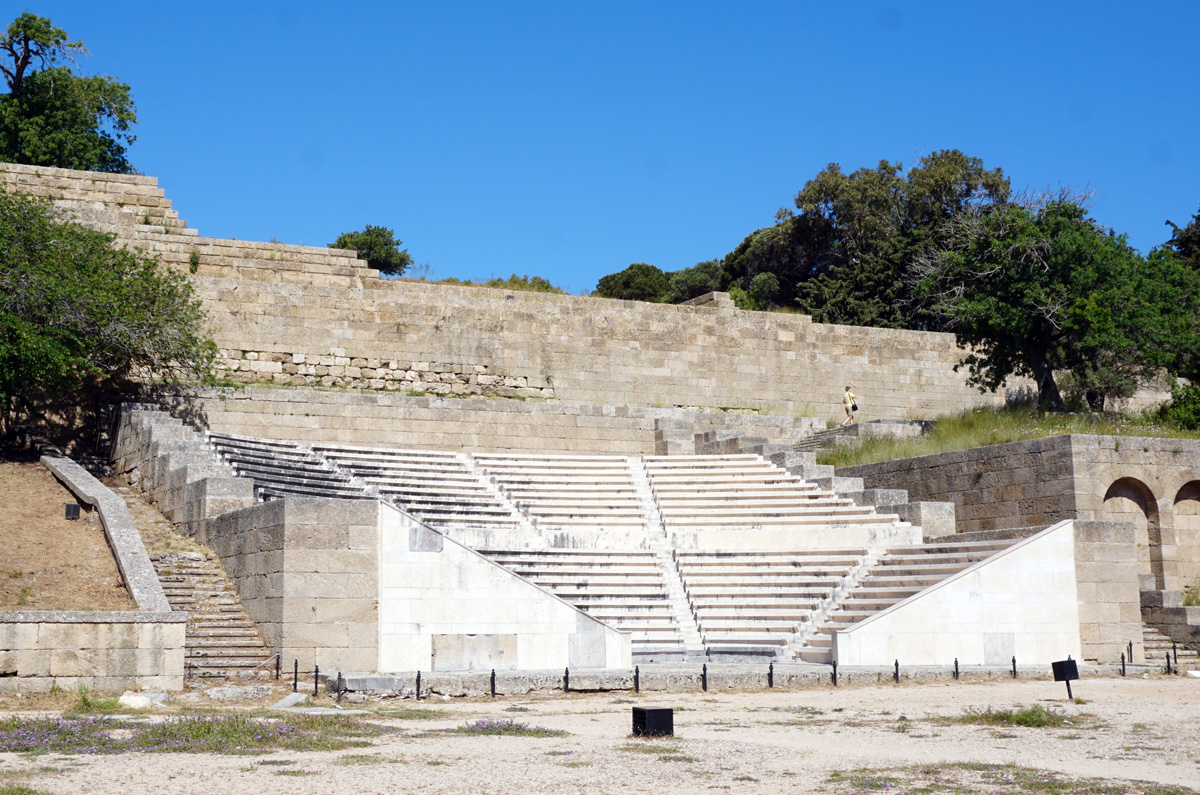 Around Rhodes, Restored Odeon