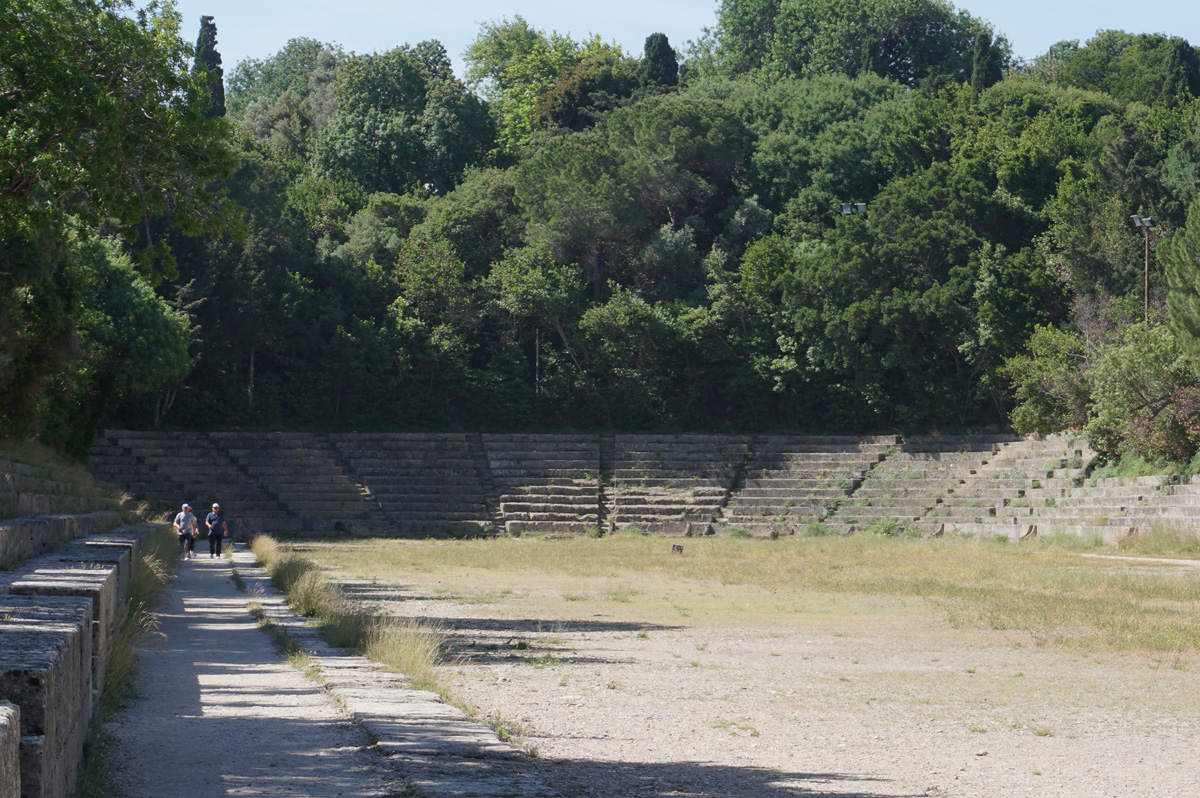 Around Rhodes, Restored Stadium