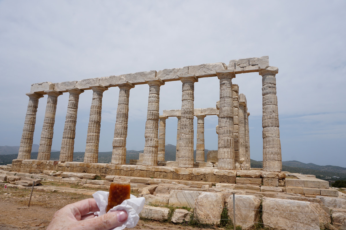 Cape Sounion, The Delicious Offering