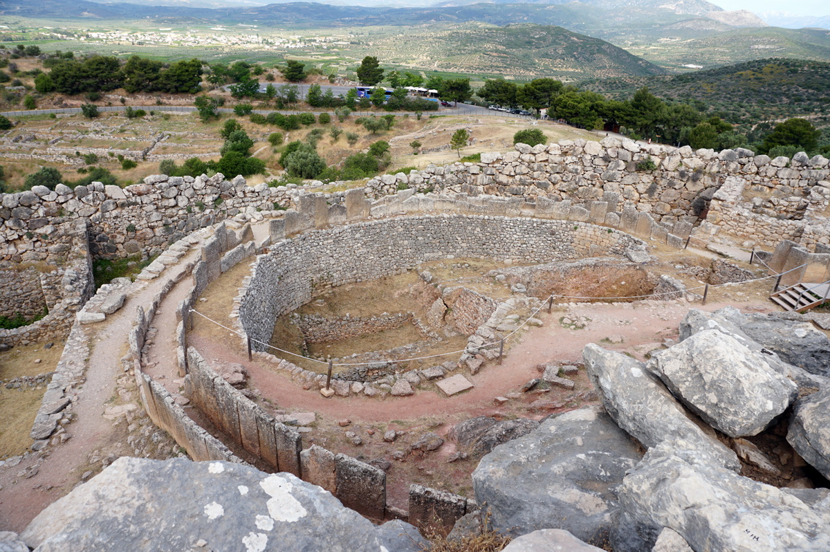 Mycenae, Grave Circle A