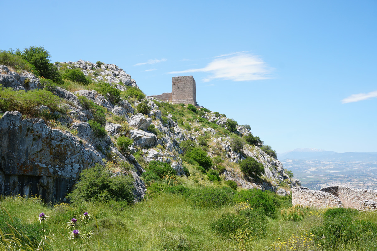 Acrocorinth, Frankish Tower