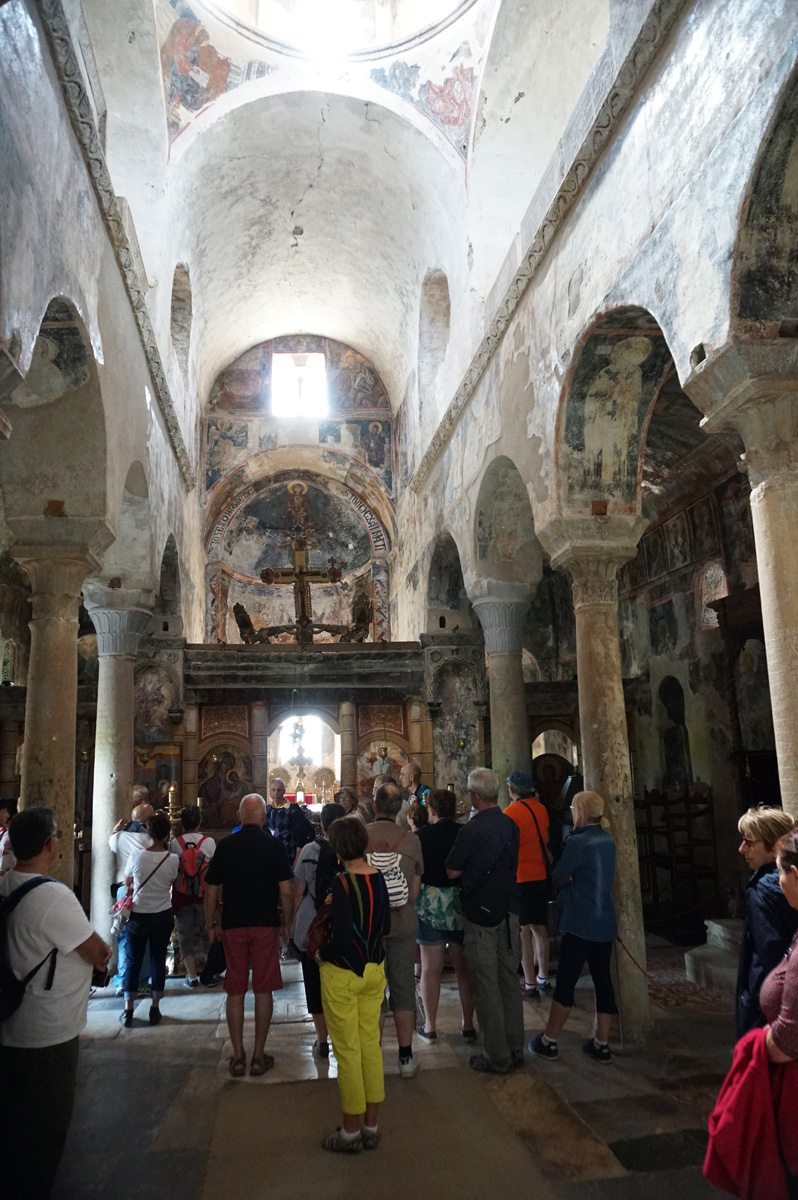 Mystras: A Byzantine Fortress City, Haiga Sophia Interior