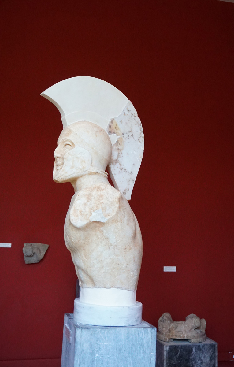 Sparta Archaeological Museum, Hoplite "Leonidas" ~470 BC