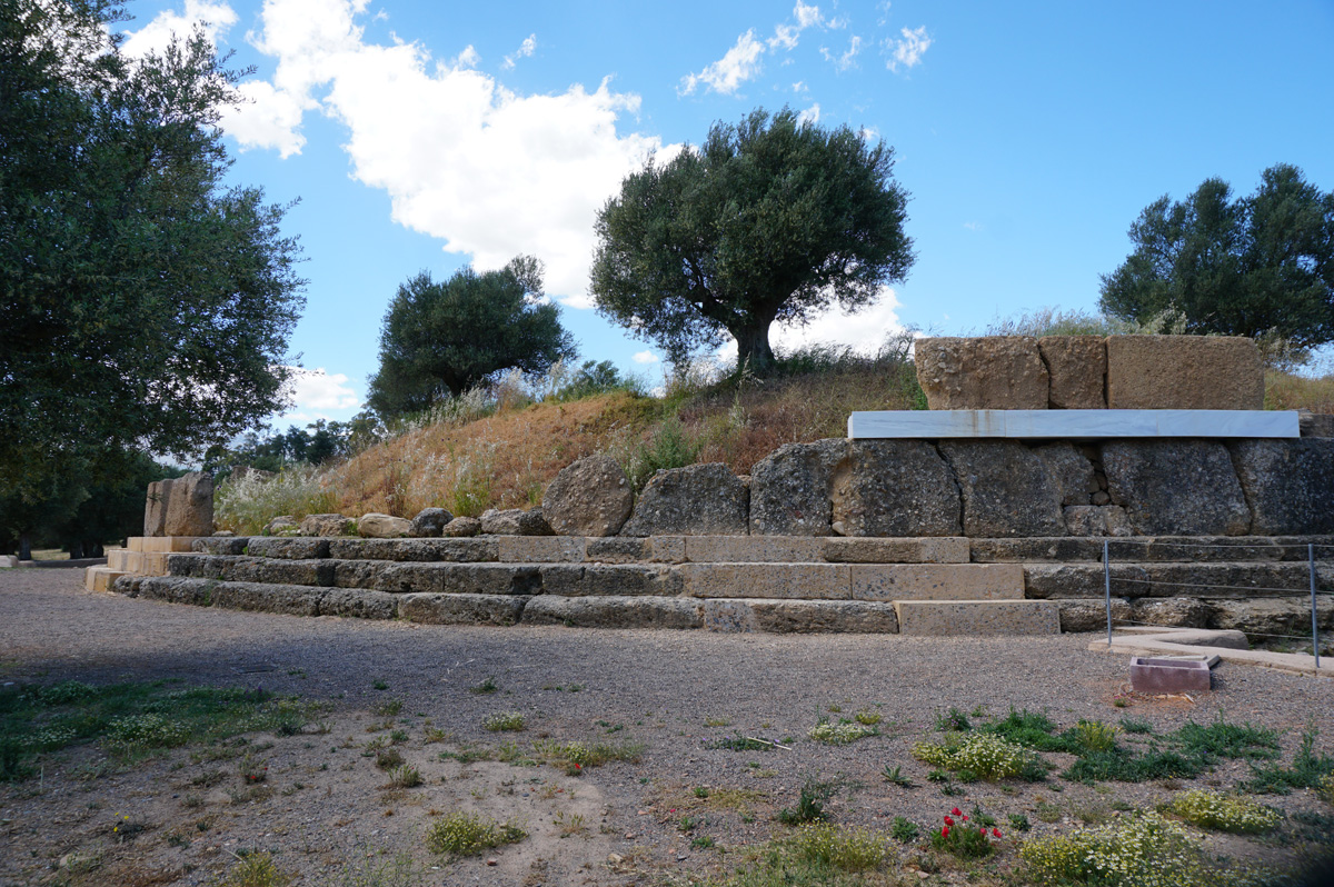 Sparta, The "Round Building" from 7th c BC