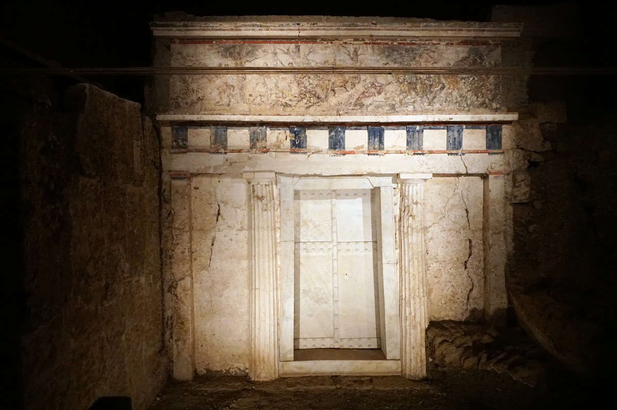 Vergina: Tomb of Philip II, A Tomb Entrance