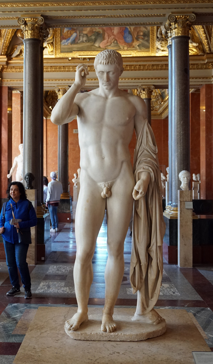 Greek and Roman statuary, Funerary statue of Marcellus (~20 BC)