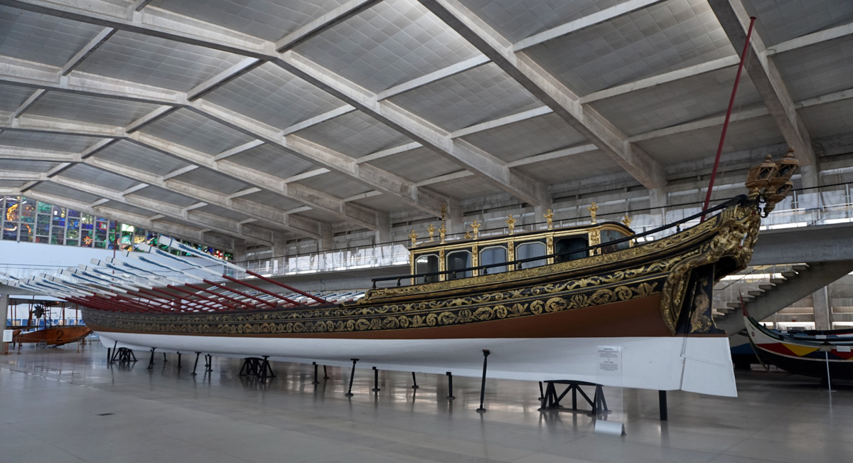 Belém, Royal Barge (1778) Used for Queen Elizabeth II in 1957!