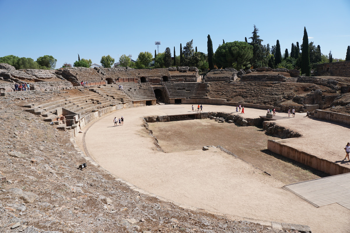 Merida, Roman Amphitheatre (8 BC)