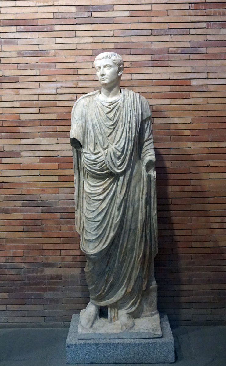 Merida: Museo Nacional de Arte Romano, Tiberius (?), 1st c AD