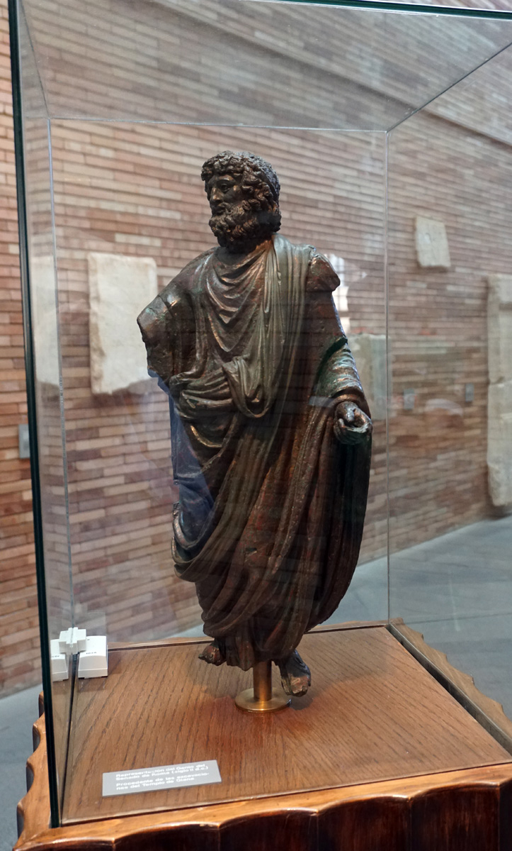 Merida: Museo Nacional de Arte Romano, "Genius of the Senate" (?), 2nd c AD