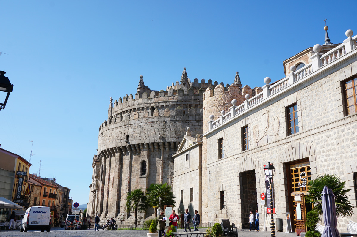Avila, Protruding Tower/Apse of Fortress-Cathedral
